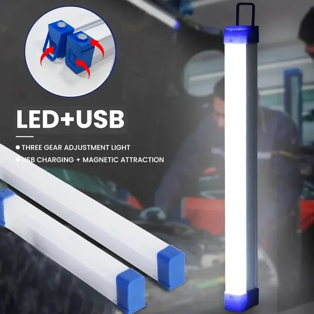 Compact LED Camping Light with Magnet and Hook