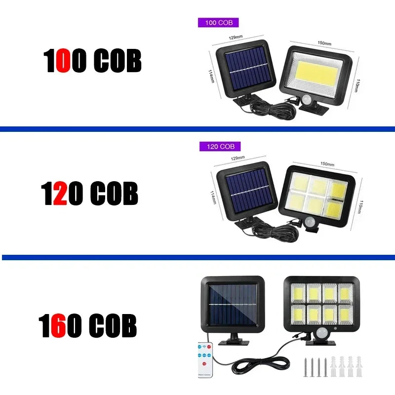 Bright Solar Powered LED Outdoor Motion Light