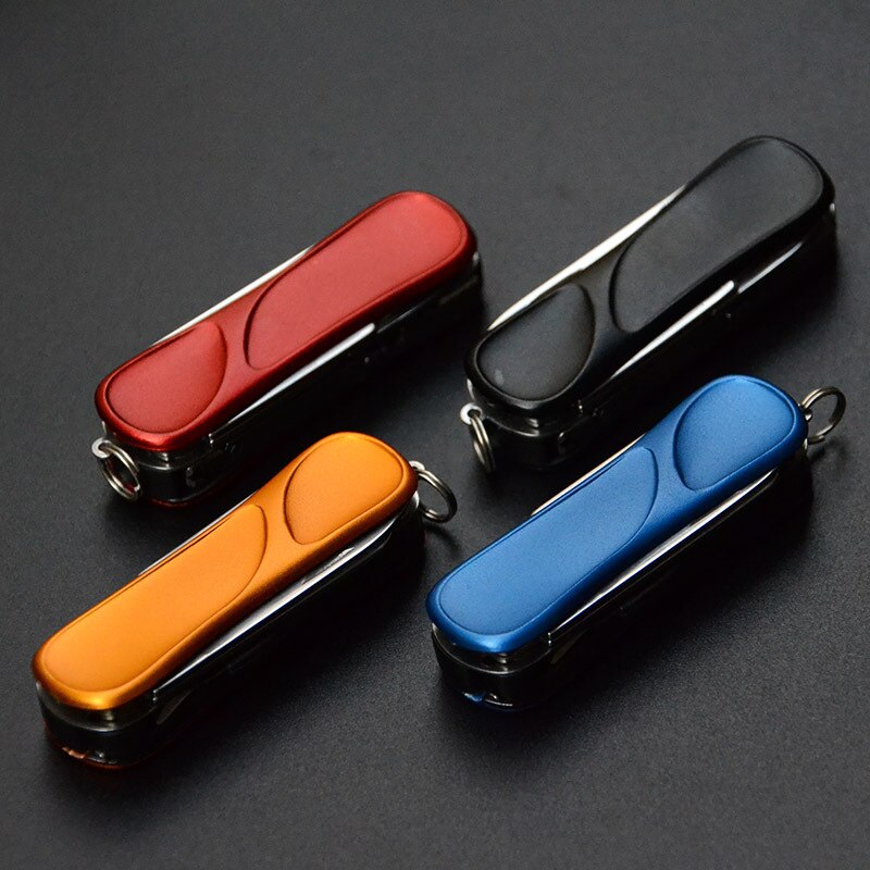 Practical 10in1 Steel Multi Tool Keychain