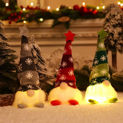 Bright Christmas Figurine Doll