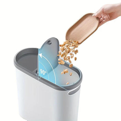 Big 10L Bathroom Trash Can Compact Design