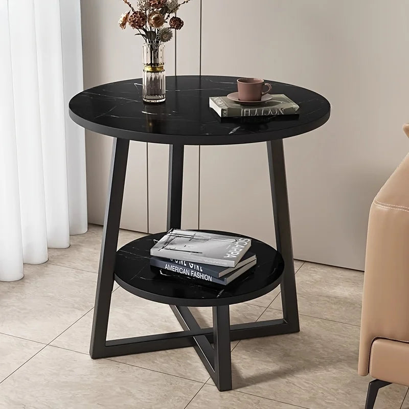 Stylish 2-Tier End Table