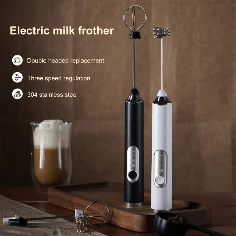 Premium Electric Milk Frother and Heater with USB Charge