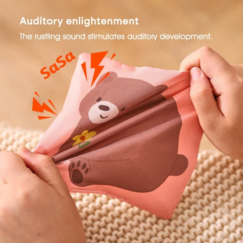 Soft Baby Tissue Box Sensory Toy