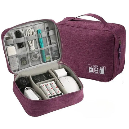 Premium Travel Cable Organizer Bag Waterproof