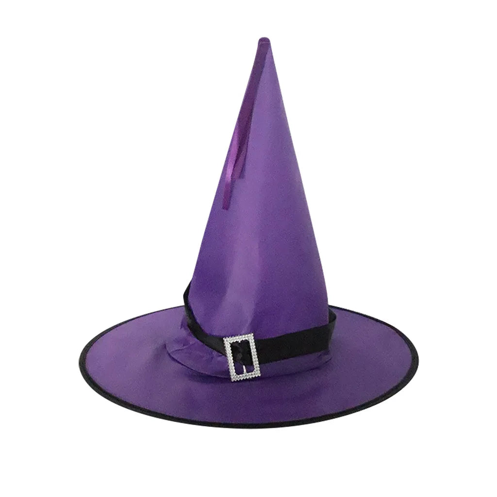 Spooky Glow Witch Hat for Kids and Adults