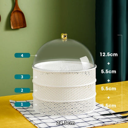 Fesara | Adjustable Clear Plastic Food Container Cover