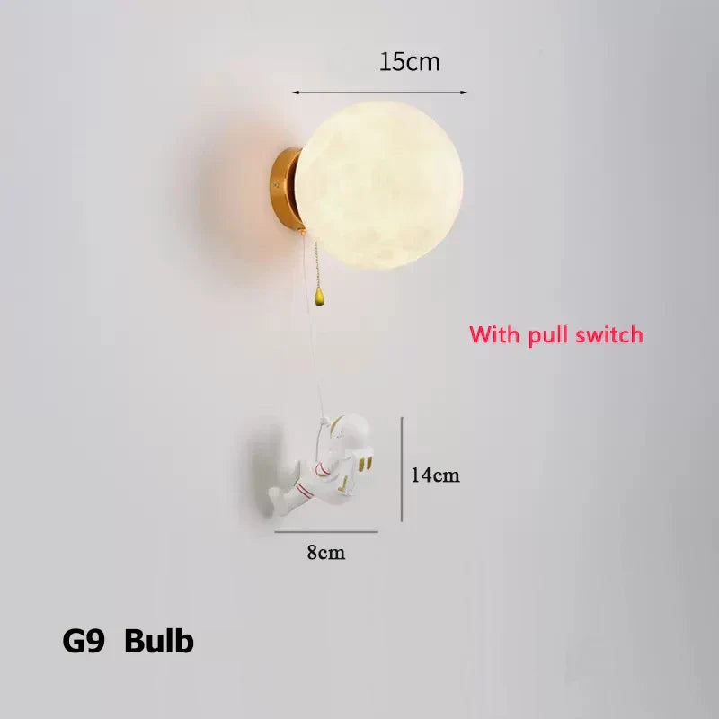 Cosmic Moon LED Wall Lamp