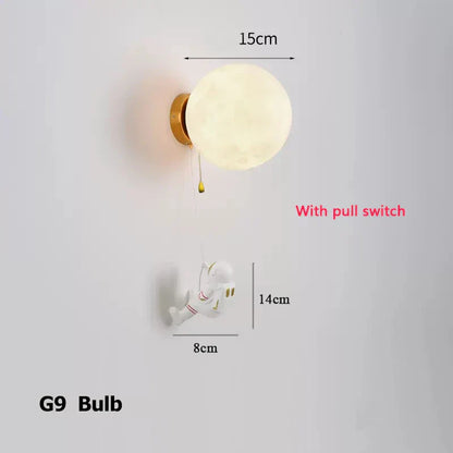 Cosmic Moon LED Wall Lamp