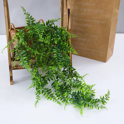 Large Artificial Boston Fern Hanging Plant UV Resistant