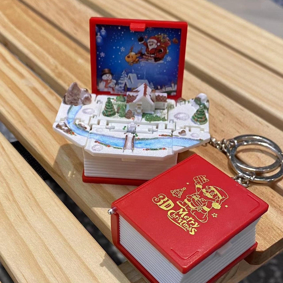 Magical Christmas Charm Keychain