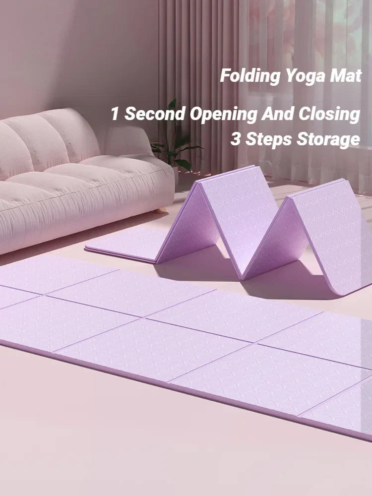 Fesara Yoga Mat - Portable & Grip Double Sided Mat