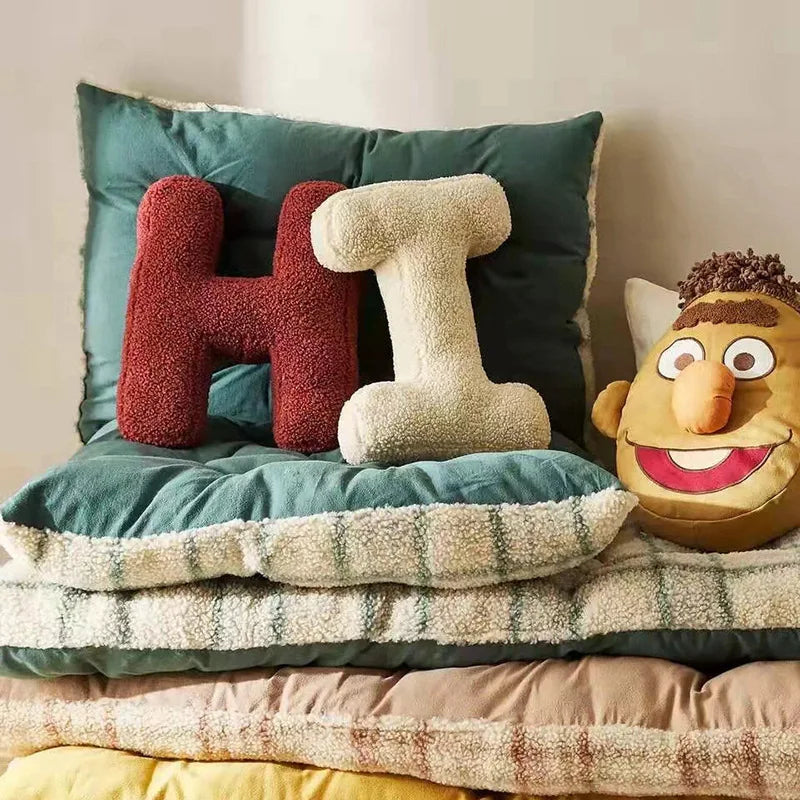 Colorful Letter Cushion