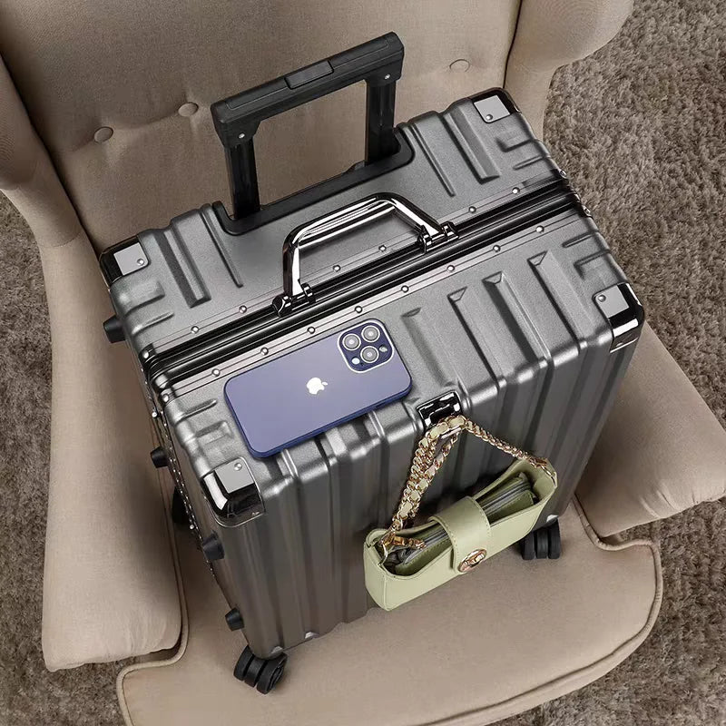 Durable Aluminum Frame Luggage Suitcase