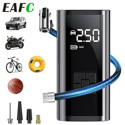 Portable Electric Air Compressor 150PSI Wireless Pump
