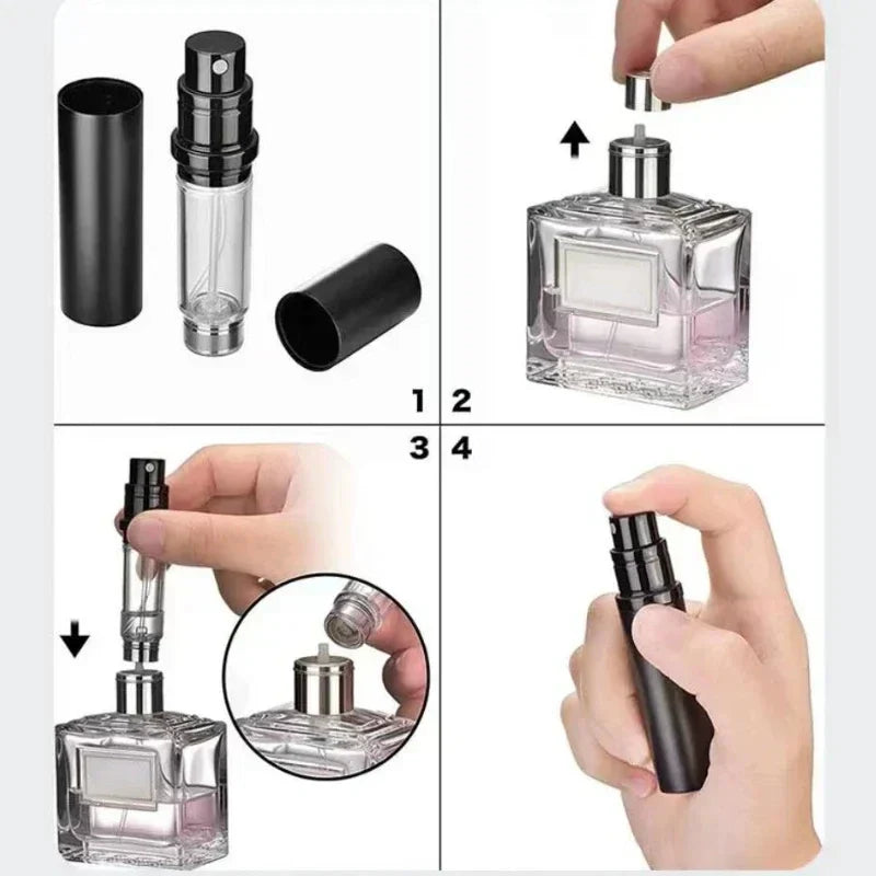 Portable Travel Perfume Spray Bottle 5ml