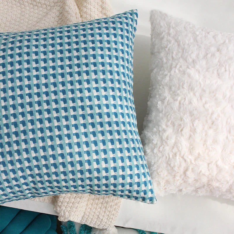 Colorful Accent Pillow in Modern Nordic Design