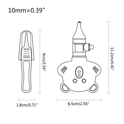 Baby Nasal Aspirator Easy Clean Vacuum