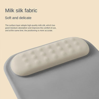 Soft Ergonomic Mouse Pad with Memory Foam & Non Slip Base