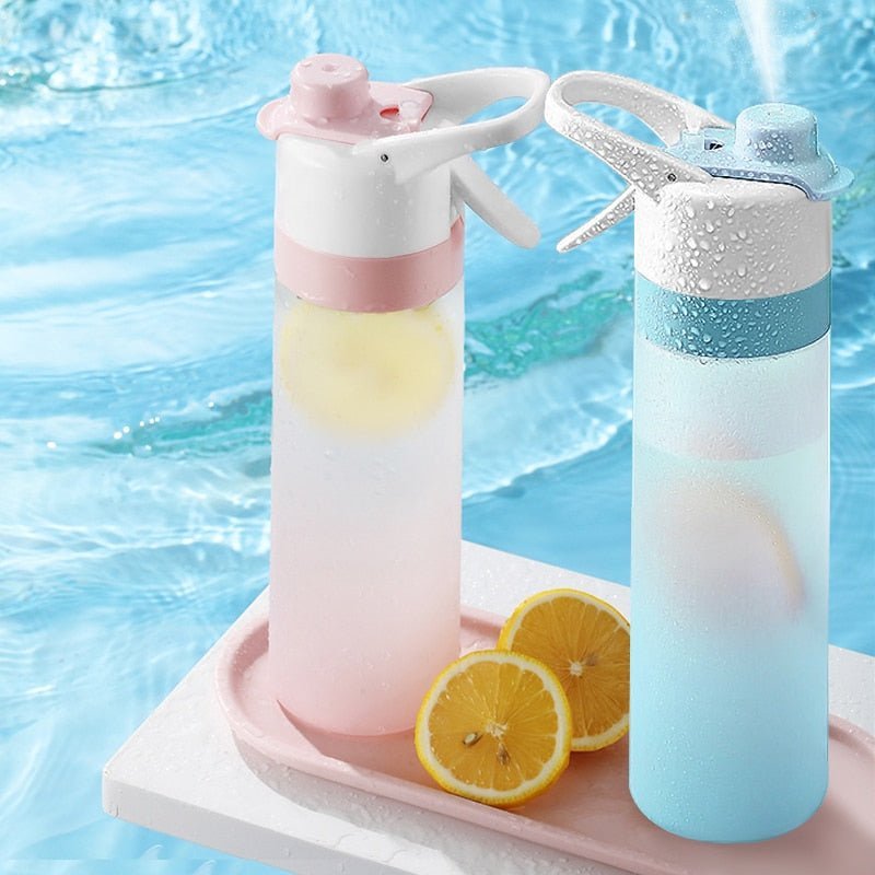 Portable 2-in-1 Water Spray Bottle for Travel