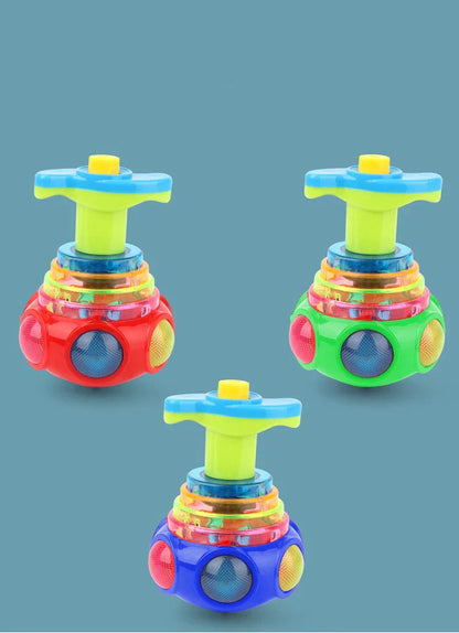 Colorful LED Spinning Top - Fesara