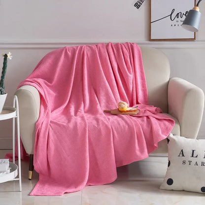 Soft Cotton Throw Blanket