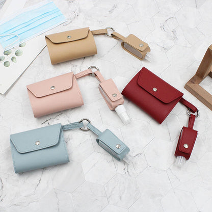 Travel Mask Sanitizer Wallet Set