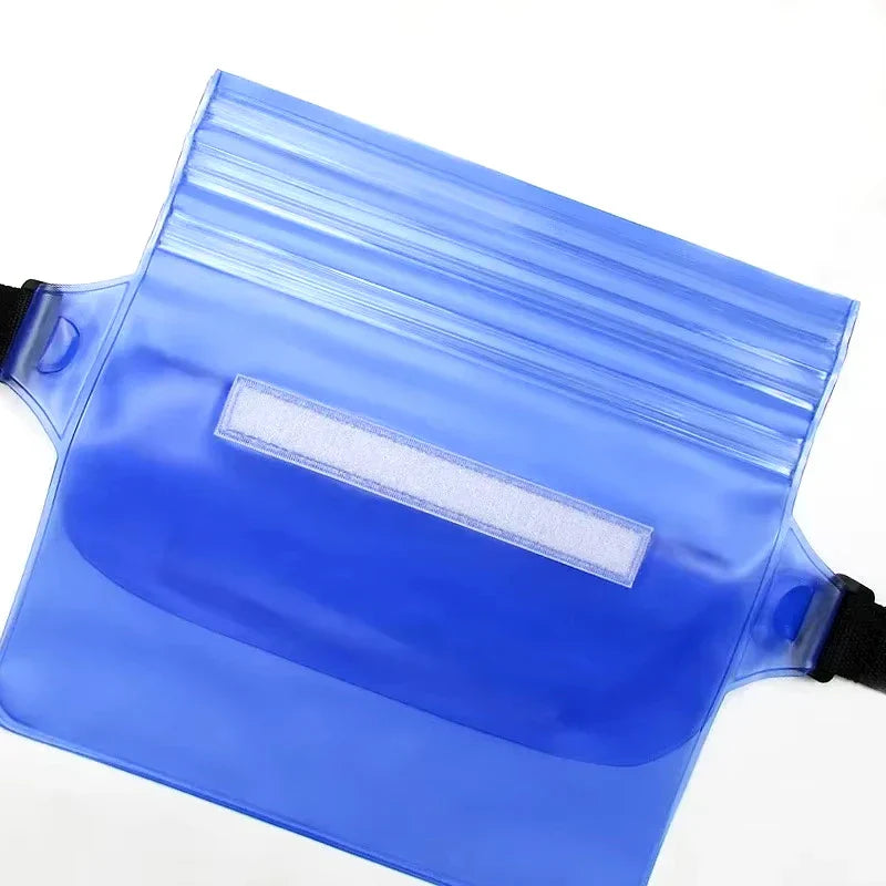 Waterproof Phone Pouch with 3 Layer Seal & Adjustable Belt
