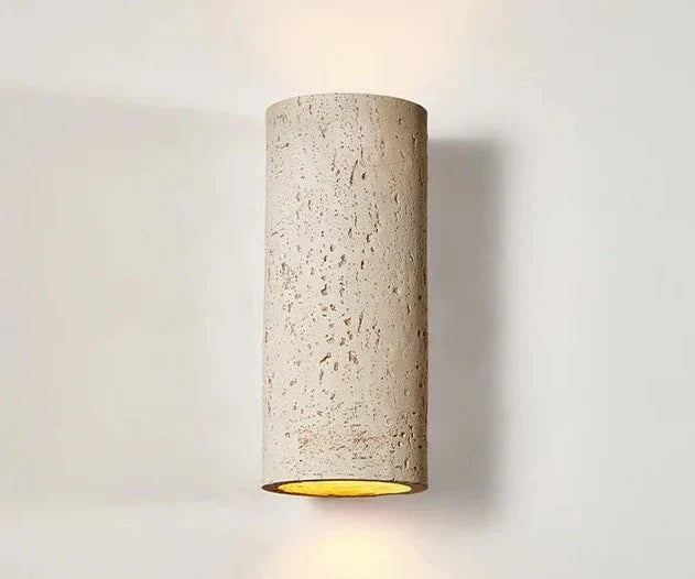 Rustic Concrete Effect Wall Lamp