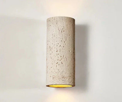 Rustic Concrete Effect Wall Lamp