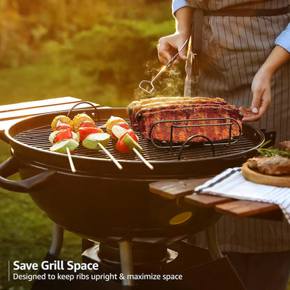 Premium 4 Rack Non Stick Grill Tray Set