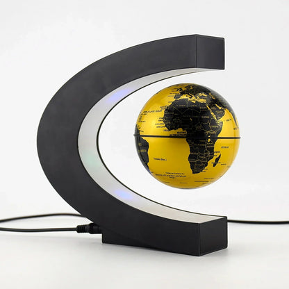 Spinning Globe Lamp with Floating Motion Effect
