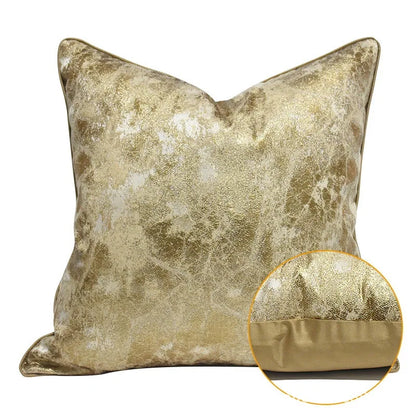 Soft Decorative Pillowcase with Geometric Pattern