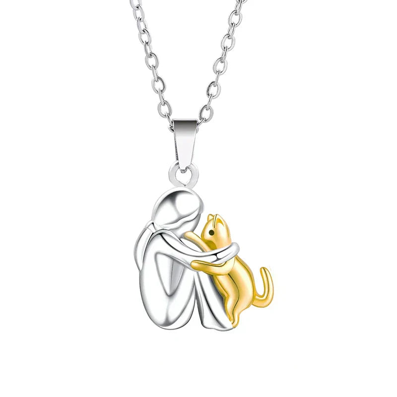 Beautiful Diamond Cut Pendant Necklace Luxury Jewelry