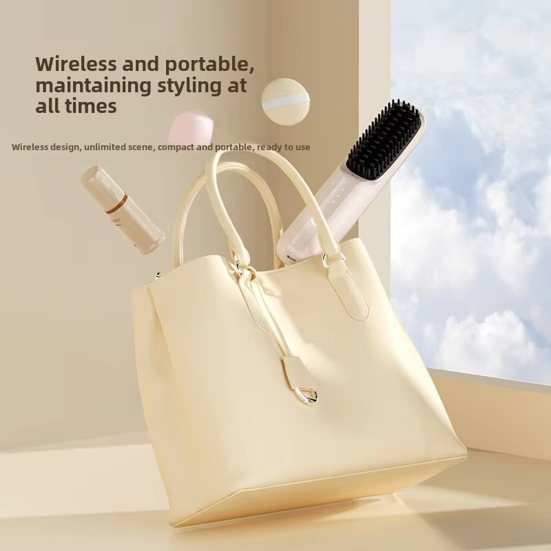 Fesara | Cordless Ceramic Hair Straightener Comb