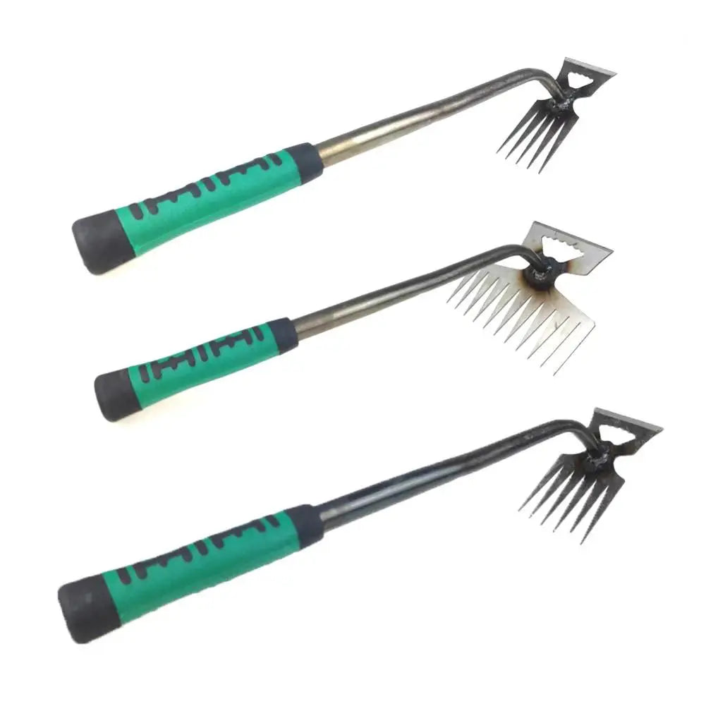 Heavy Duty Garden Rake with Strong Steel Tines