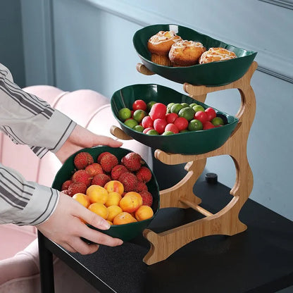Space Saving Fruit Stand for Kitchen Countertop