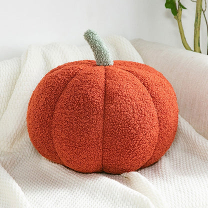 Cozy Orange Autumn Decorative Throw Pillows