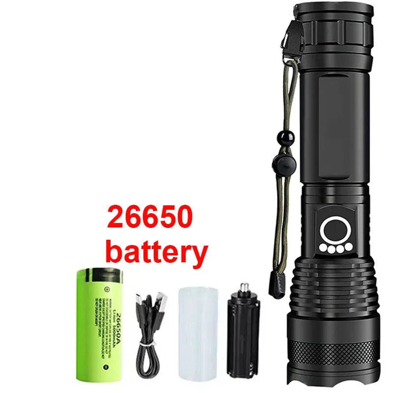 Bright Rechargeable LED Flashlight