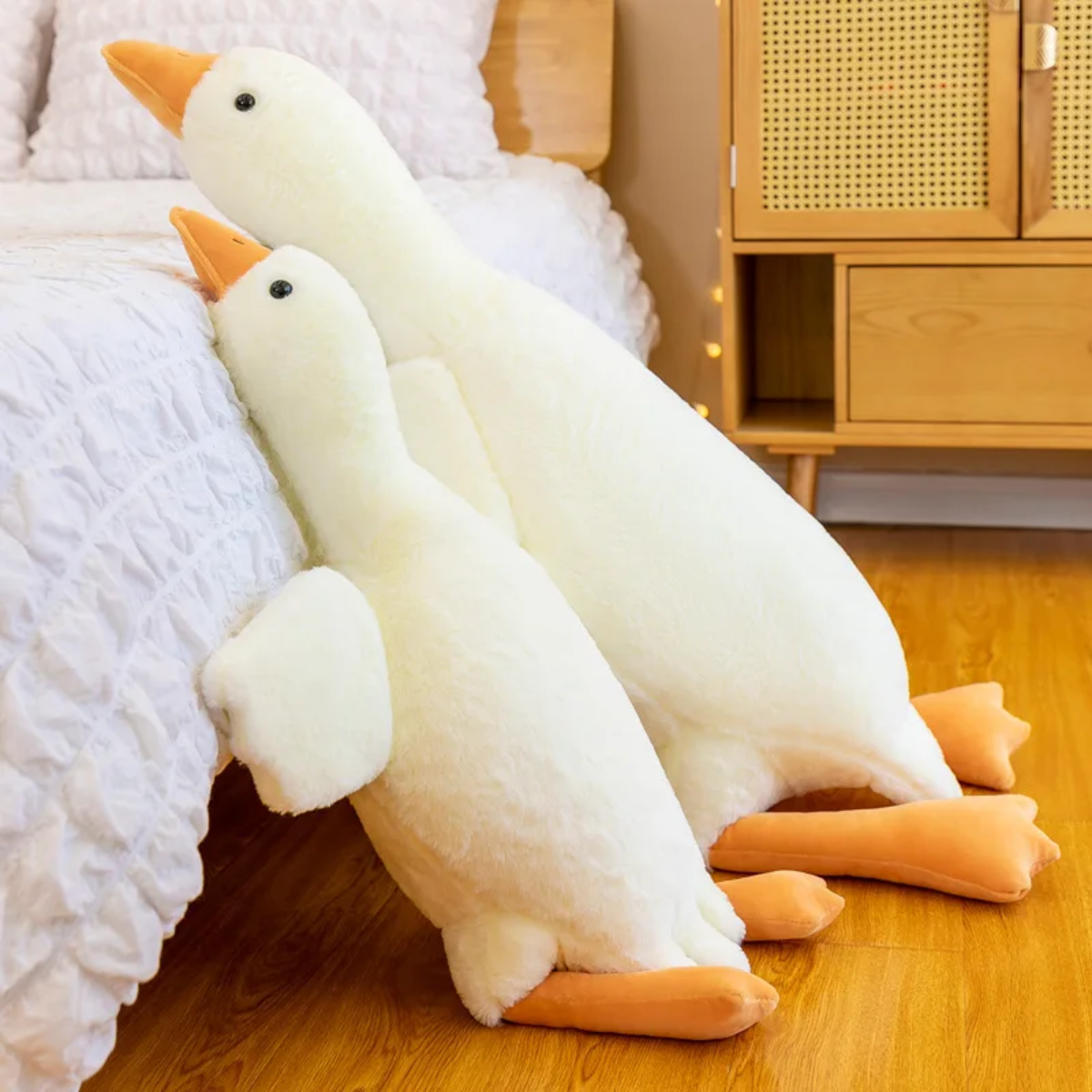 Soft White Down Cushion Plush Toy