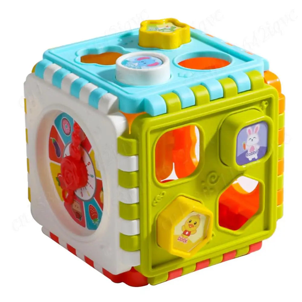 Fun Educational Toy Cube with Shapes and Colors