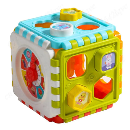 Fun Educational Toy Cube with Shapes and Colors