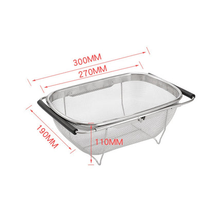 Space Saving Adjustable Dish Drying Rack