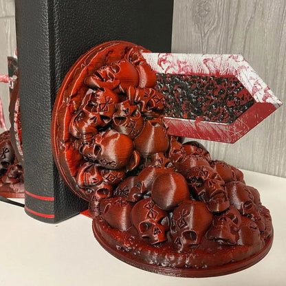 Strong Dragon Bookends Resin Desk Decor