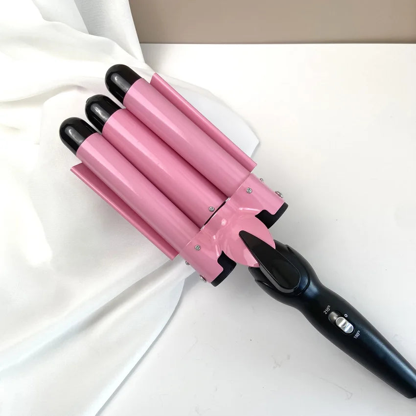 Easy Curl 3 Barrel Ceramic Hair Curling Iron