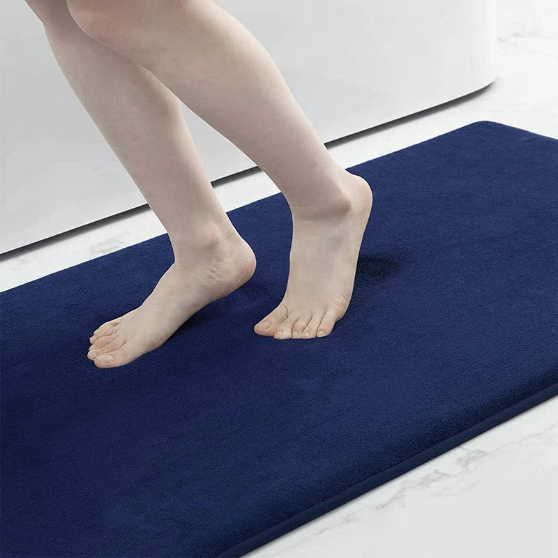 Gentle Grip Bathroom Mat for Slip Resistant Floors