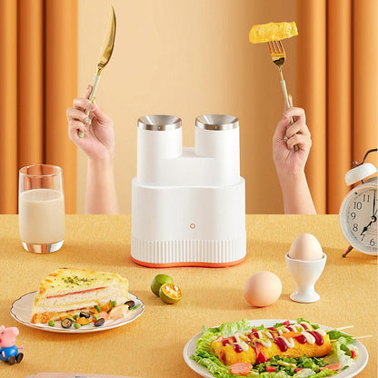 Easy Double Pan Egg Roll Cooking Appliance