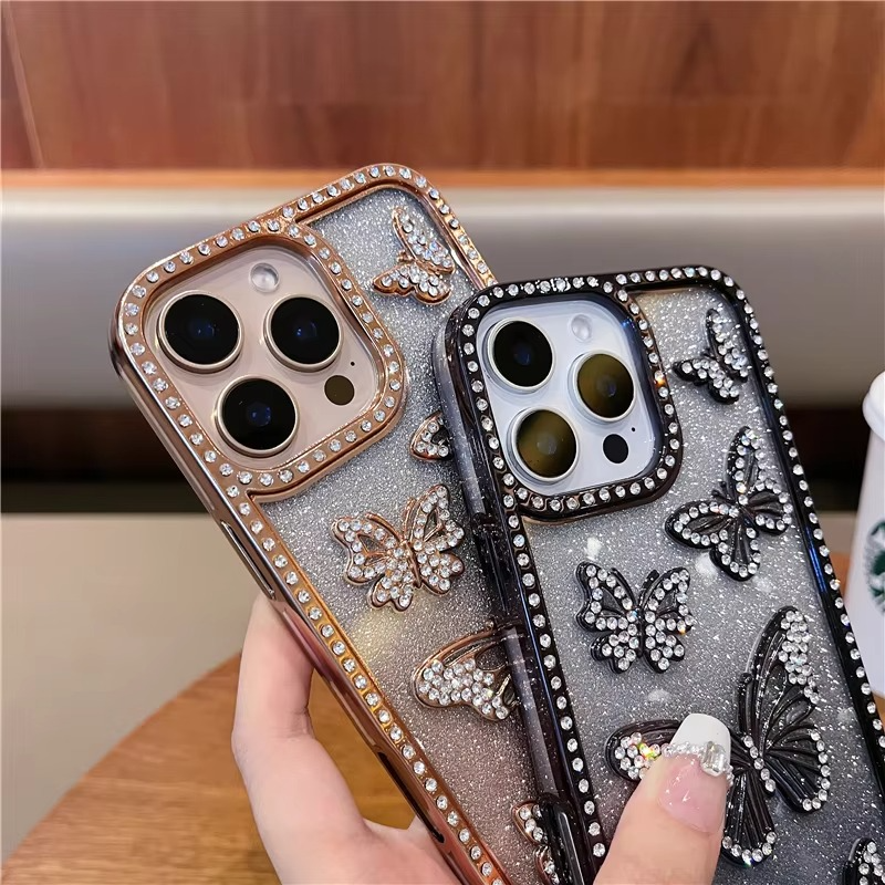 Sparkly Glitter Phone Case for iPhone - Fesara