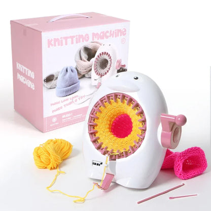 Easy Knitting Machine 22 Needles Circular Knitter Set