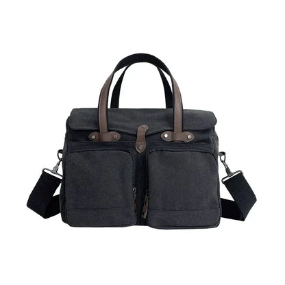Classic | Big Canvas Cross Body Travel Messenger Bag